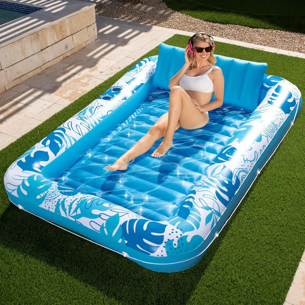AquaRelax Opblaasbaar Zonneligbad voor Tuin Balkon en Camping