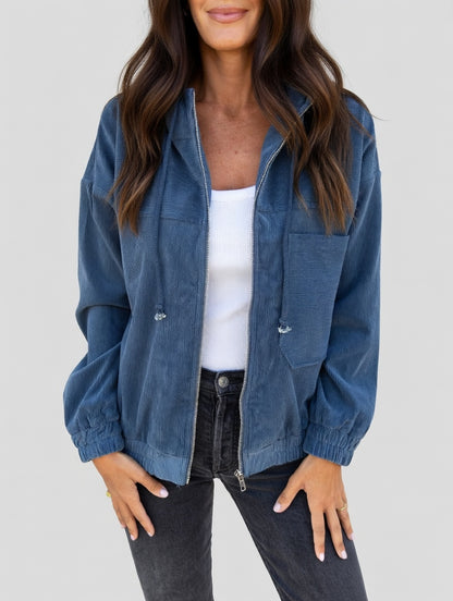 Dames Casual Vest met Comfortabele Pasvorm – Elvara Stijl