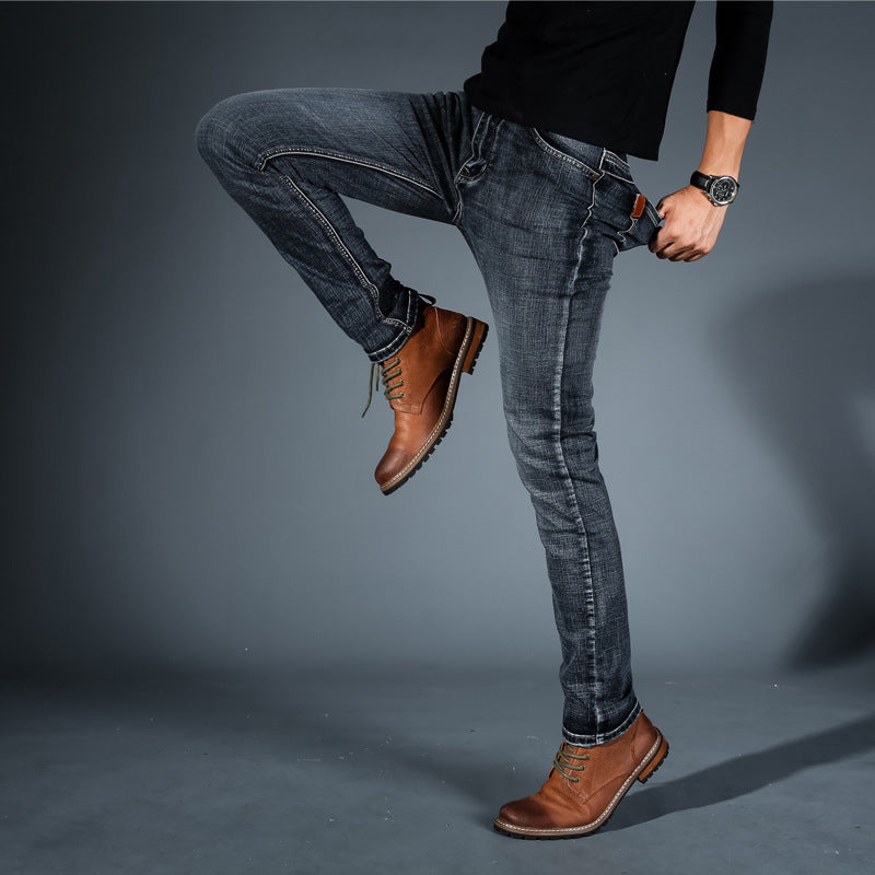 Herenjeans Jorvik met Slim Fit Pasvorm en Moderne Casual Stijl