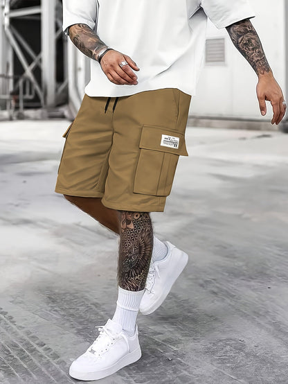 Stoere heren cargoshort Veyron met ruime zakken voor zomer