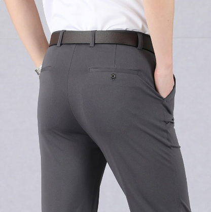 Flexano Stretch Herenbroek met Comfort Fit en Functionele Zakken