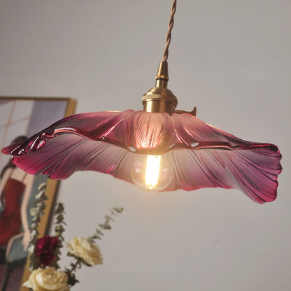 Bloesem Retro Hanglamp met Bloemendesign voor Eetkamer