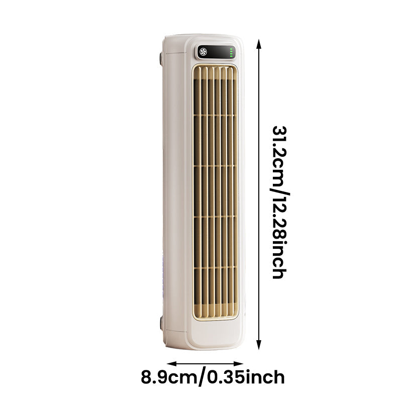 KoelBries Draagbare Luchtkoeler Oplaadbaar Compact Ventilatormodel