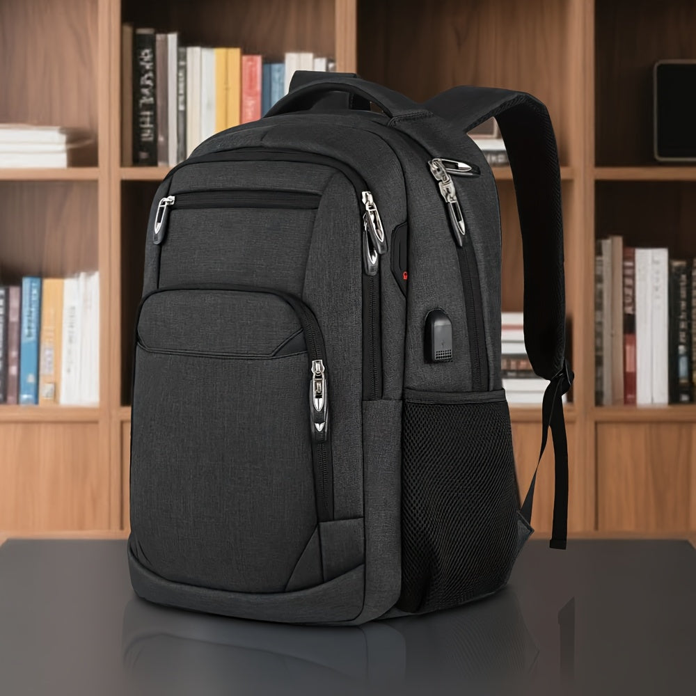 Stadspoor Rugzak – Heren Laptoprugzak voor Werk en Reizen