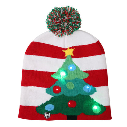 Kerst LED Muts – Feestelijke Muts met Verlichting voor Kinderen