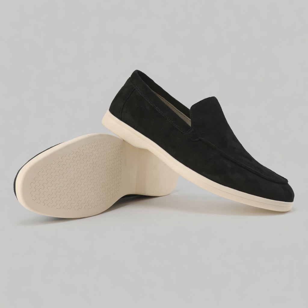 Lorenzo Suède Heren Loafers Comfortabele Instappers voor Heren