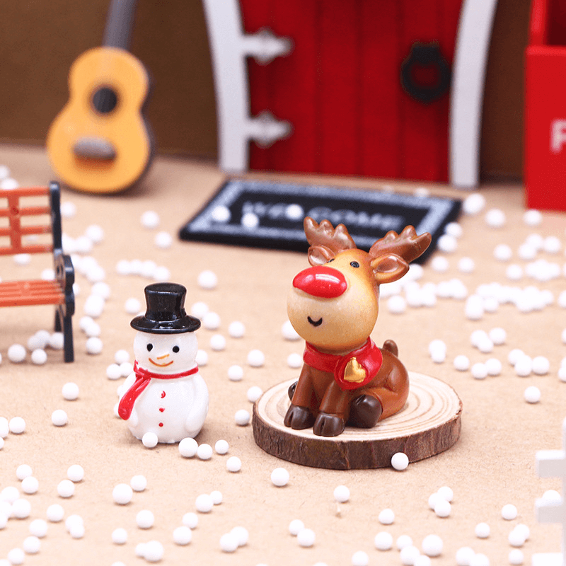 Fleur Kerstminiaturen – 19-delige Poppenhuis Decoratieset