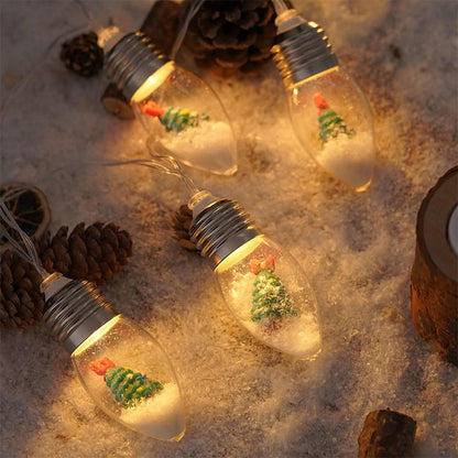 Roos Kerstlichtsnoer – LED Feestverlichting met Kerstfiguren