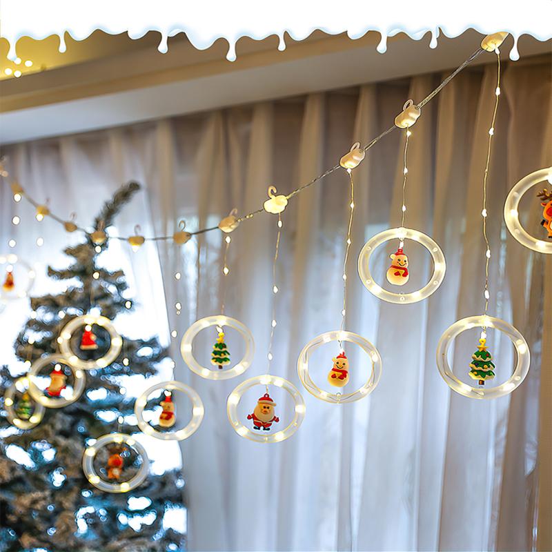 TwinkleJoy Kerstverlichting – LED-lampjeslijn met feestelijke figuren