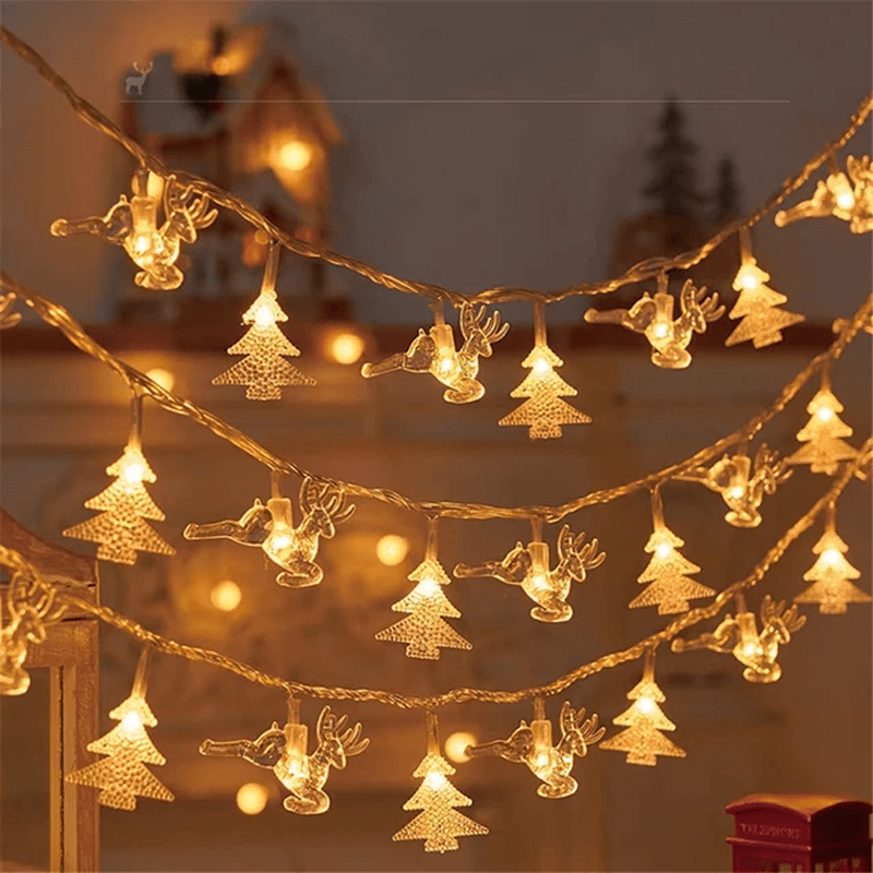Saar Kerstverlichting – LED Strijklicht met Feestelijke Decoratie