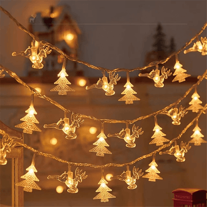 Saar Kerstverlichting – LED Strijklicht met Feestelijke Decoratie