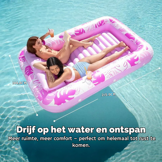 AquaRelax Opblaasbaar Zonneligbad voor Tuin Balkon en Camping