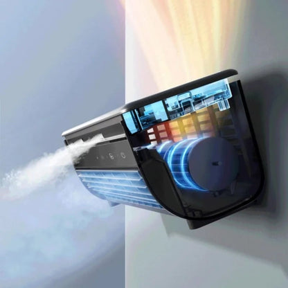 KoelBries Draagbare Luchtkoeler Oplaadbaar Compact Ventilatormodel