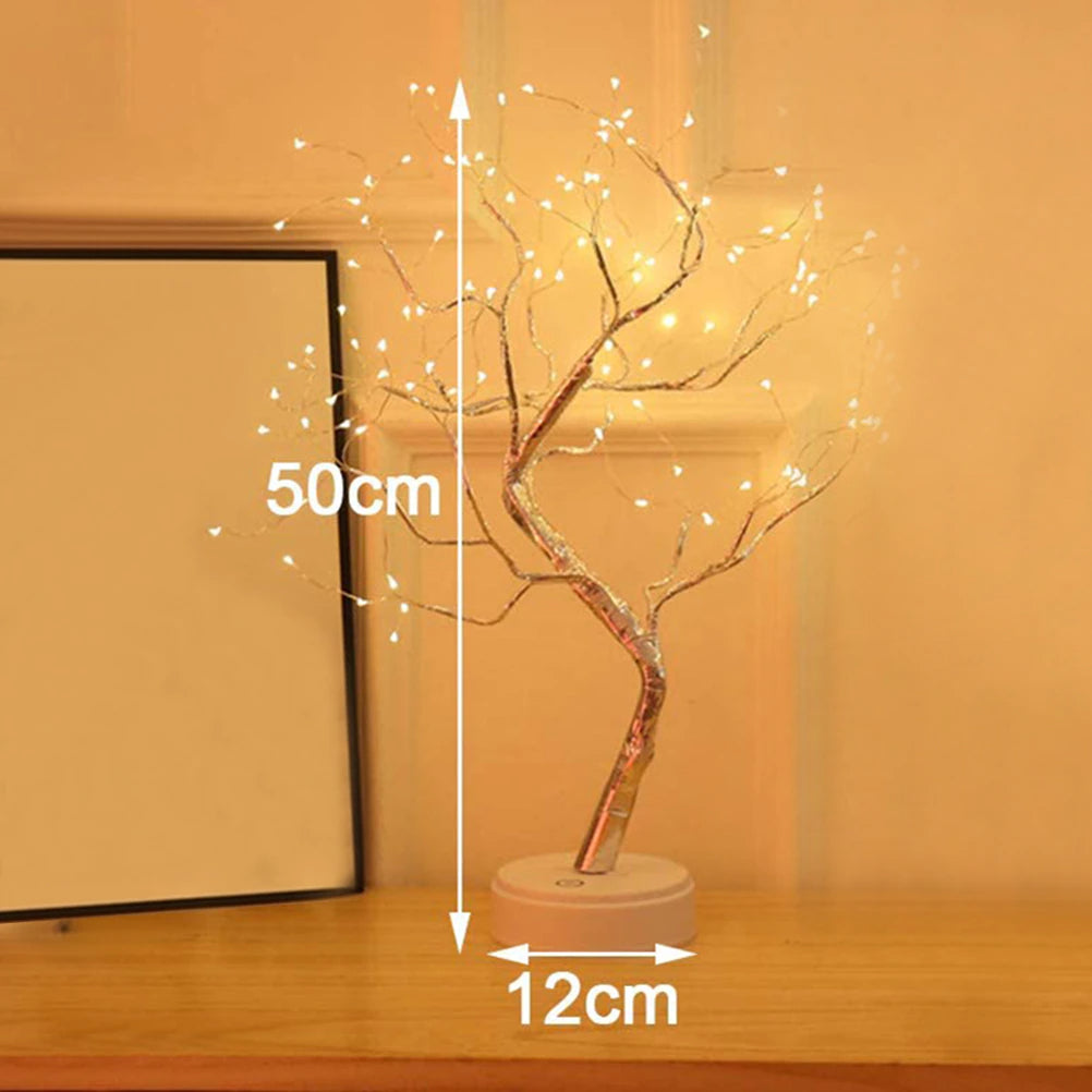 Takkenfonkel – Decoratieve LED Boomlamp met 108 Lichtjes en Afstandsbediening