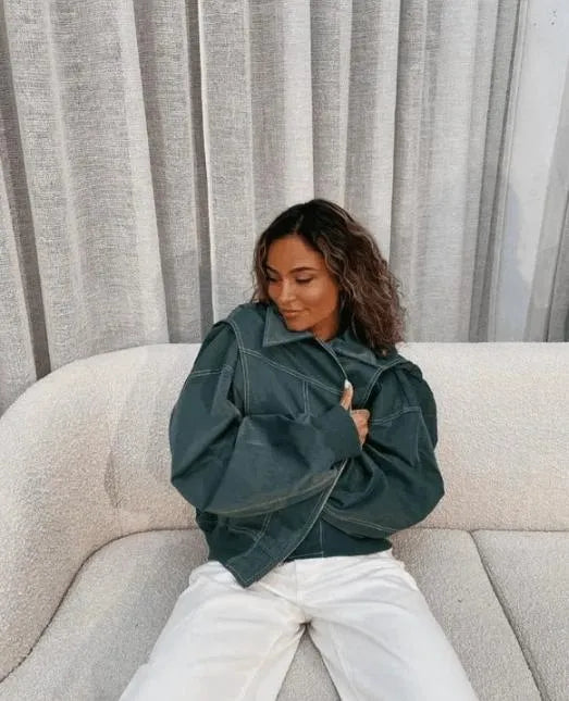 Romy Oversized Damesjas – Stoere Jas met Ruime Pasvorm