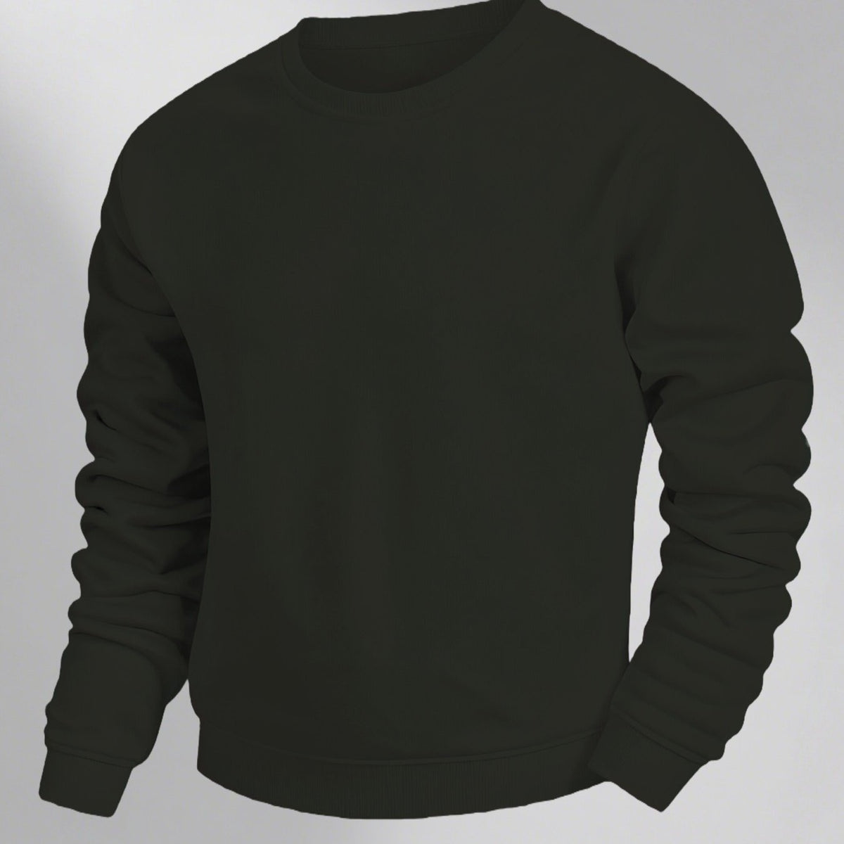 Heren Classic Crewneck Pullover Sweatshirt