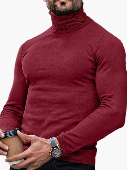 Heren klassieke poloshirt – elegante en veelzijdige gebreide trui voor dagelijks gebruik en werk