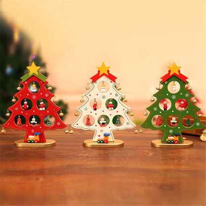 Kerstboomhoutje – Houten Kerstdecoratie DIY 11,5 cm