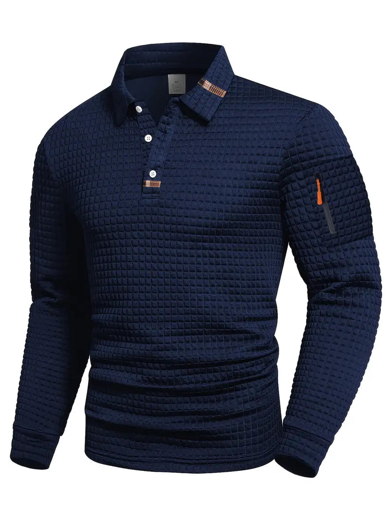 Herentrui Rensvik met Gewatteerde Details en Moderne Casual Stijl