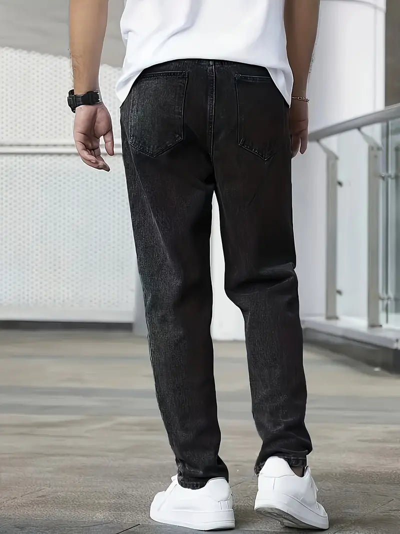Daan Heren Jeans – Losse Pasvorm met Casual en Tijdloze Look