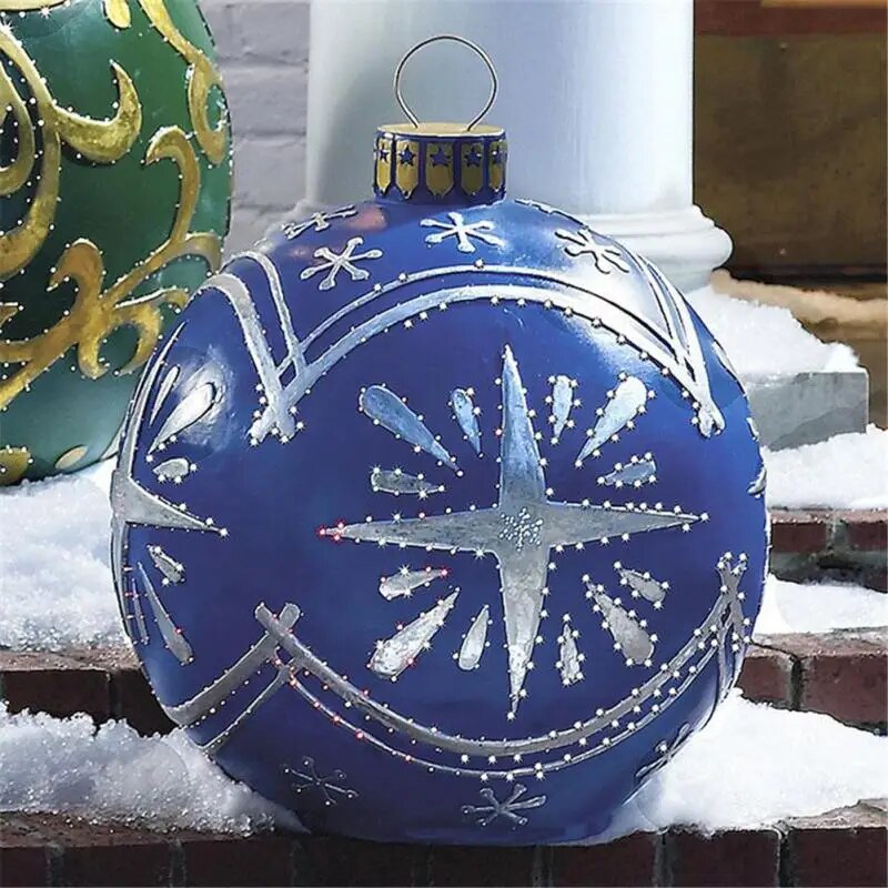 Extra Grote Kerstballen – Weerbestendige Decoratie voor Binnen en Buiten