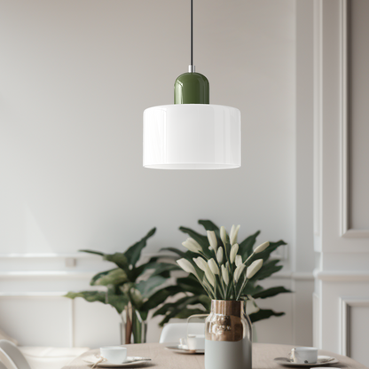 Bauhaus Glas Hanglamp | Modern Klotdesign | Verstelbare Hanglamp | Brick by Brick