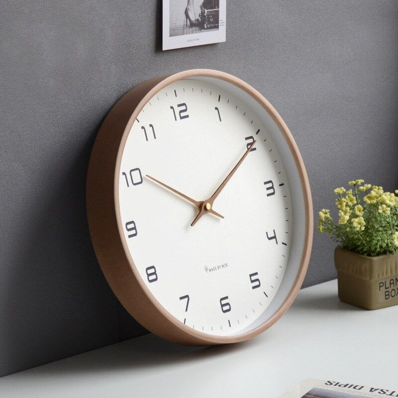 Liva Scandinavische Wandklok – Minimalistische Klok van 30 cm