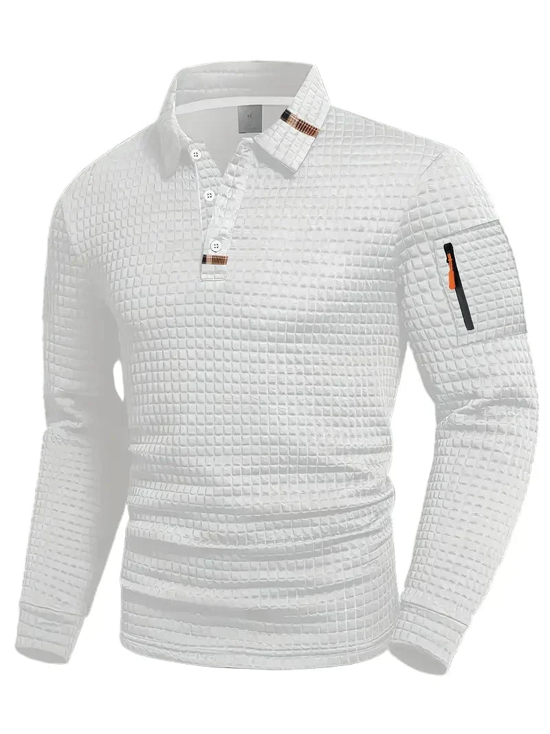Herentrui Rensvik met Gewatteerde Details en Moderne Casual Stijl