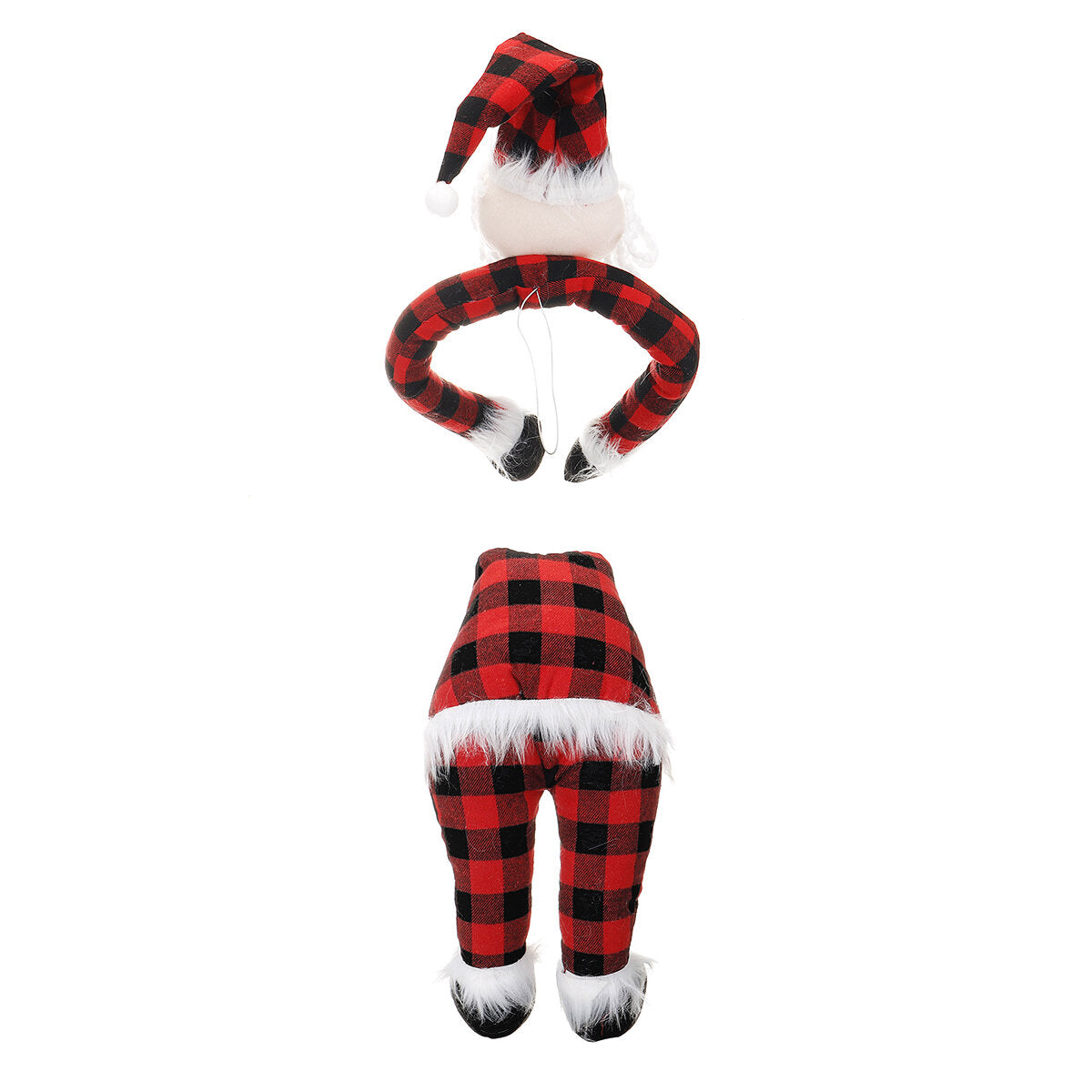 Kerstpop Hanger – Kerstman of Kerstelf voor Boom en Feestdecoratie