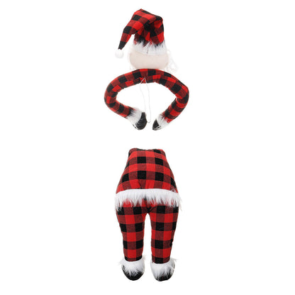 Kerstpop Hanger – Kerstman of Kerstelf voor Boom en Feestdecoratie