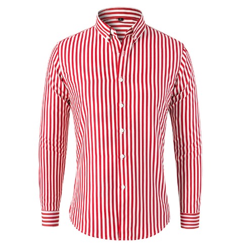 Luca Strepenoverhemd Heren – Klassiek Design en Comfortabele Pasvorm