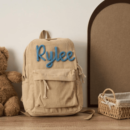 BloesemSchool Gepersonaliseerde Schoudertas met Bloemenprint voor School