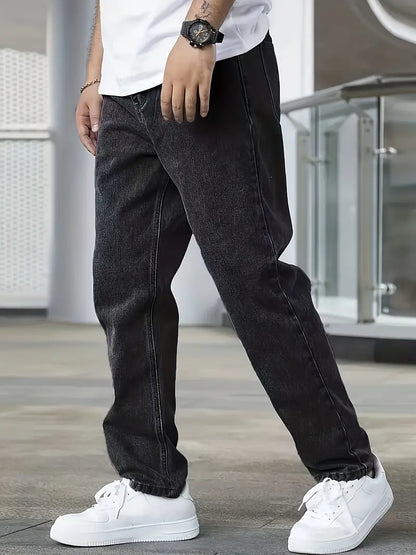 Daan Heren Jeans – Losse Pasvorm met Casual en Tijdloze Look