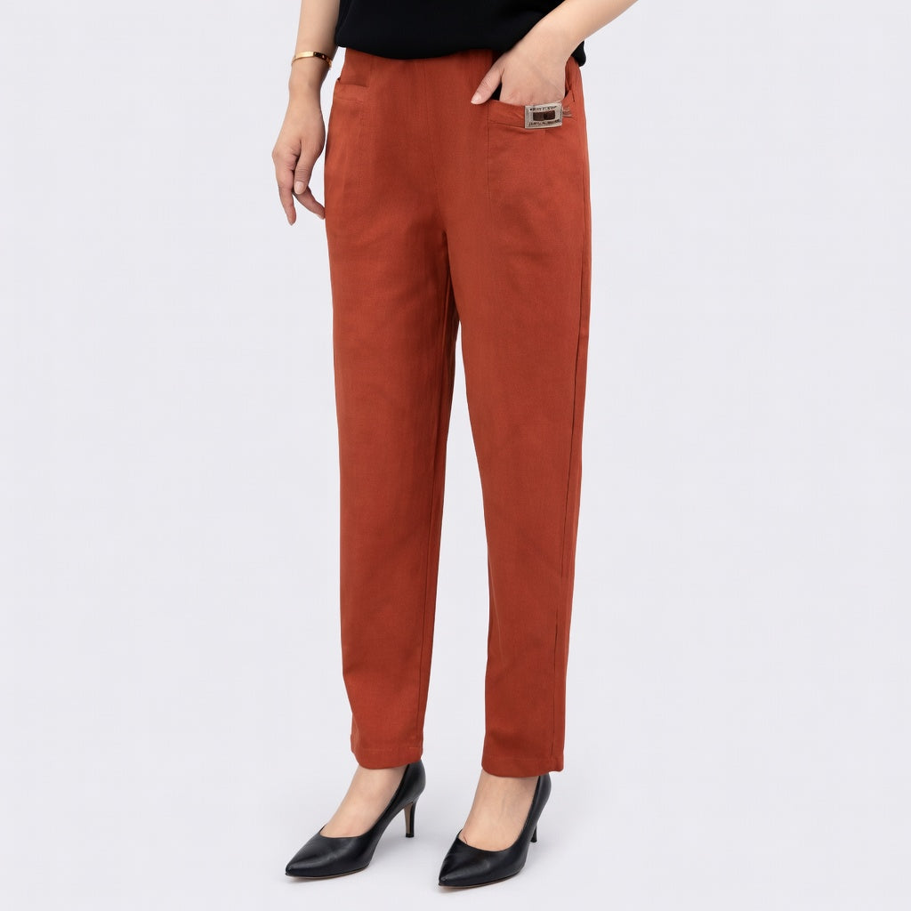 Evelien Broek – Comfortabele Katoenen Broek voor Dames