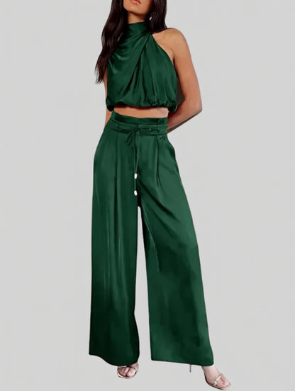 Zomerse Dames Tweedelige Set Liva – Comfortabele Elegante Outfit