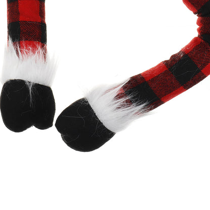 Kerstpop Hanger – Kerstman of Kerstelf voor Boom en Feestdecoratie