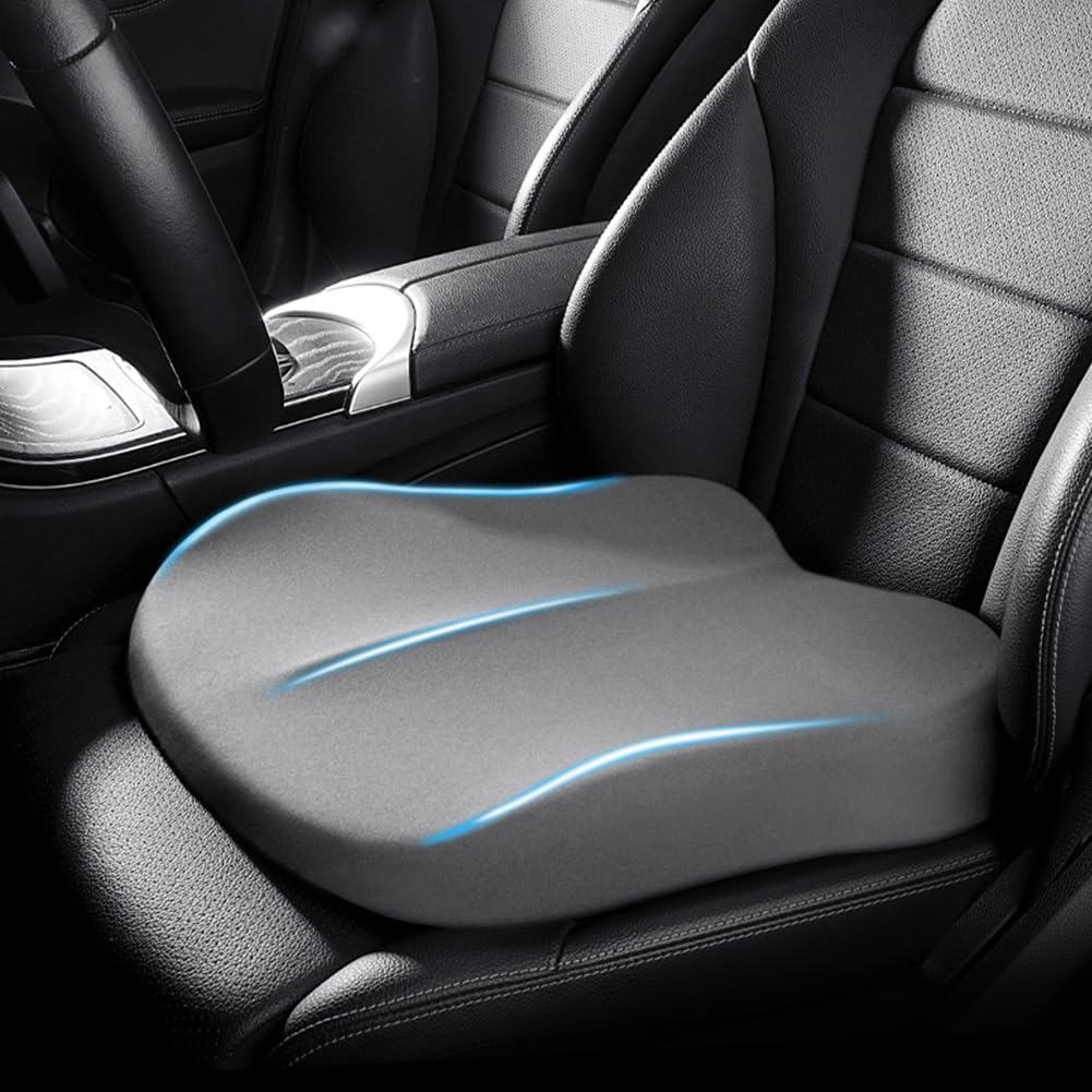 ZitVerhoog Comfort Zitkussen – 7,6 cm Verhoging voor Auto en Kantoor