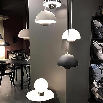 Scandinavische Halve Cirkel Hanglamp – Moderne 1-Licht Plafondlamp