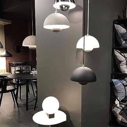 Scandinavische Halve Cirkel Hanglamp – Moderne 1-Licht Plafondlamp