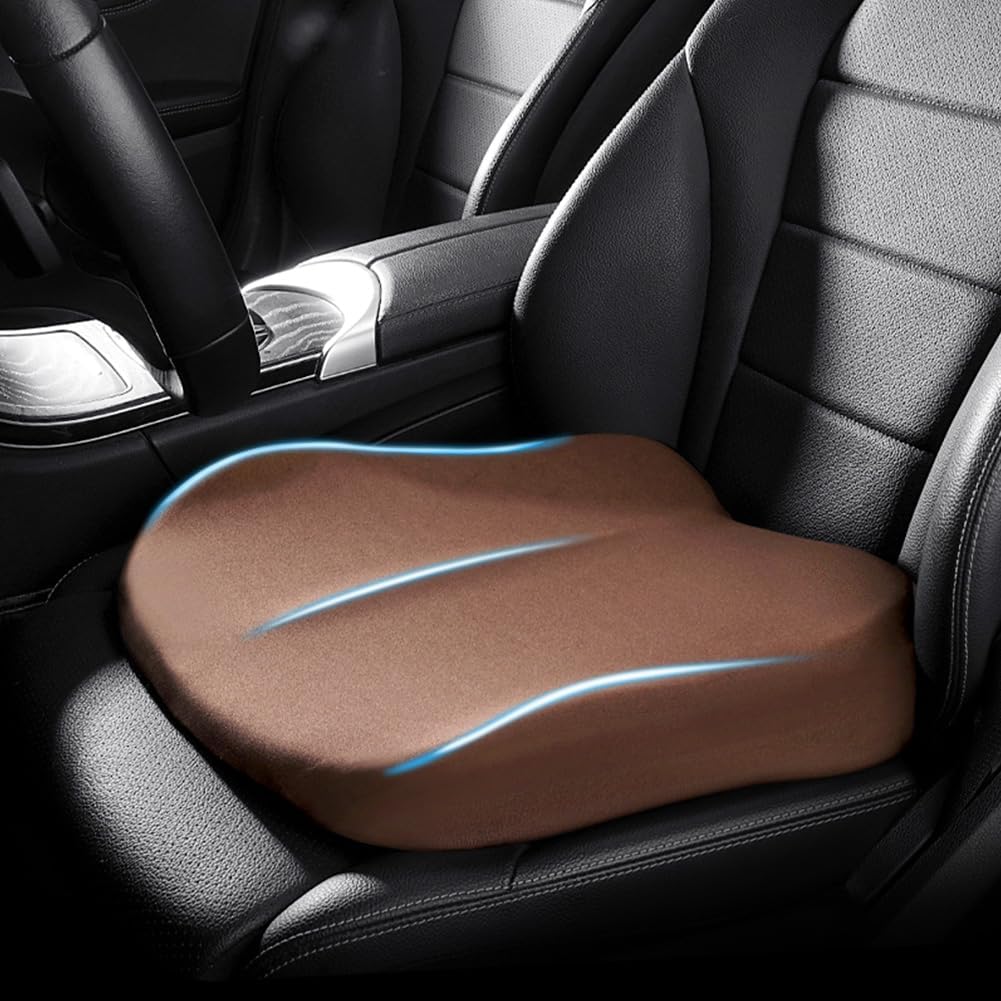 ZitVerhoog Comfort Zitkussen – 7,6 cm Verhoging voor Auto en Kantoor