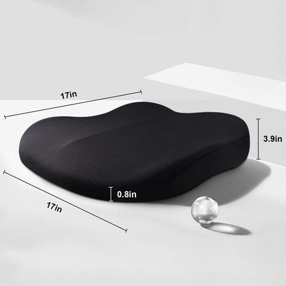 ZitVerhoog Comfort Zitkussen – 7,6 cm Verhoging voor Auto en Kantoor