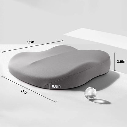 ZitVerhoog Comfort Zitkussen – 7,6 cm Verhoging voor Auto en Kantoor