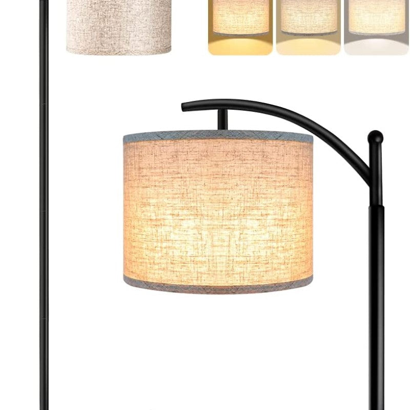 Vloerlicht – Industriële LED-vloerlamp met 3 Lichtkleuren en Voetschakelaar