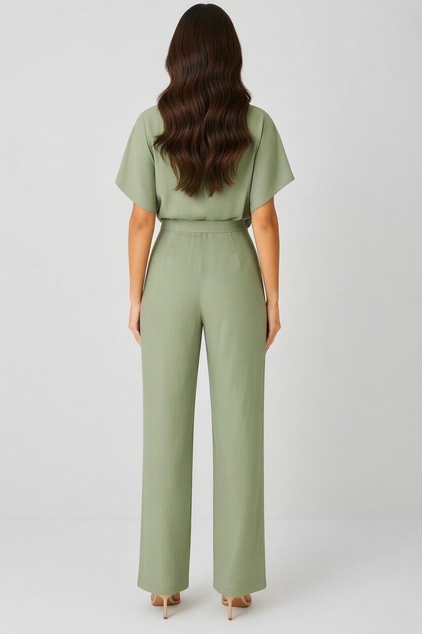 Liva Elegance Dames Jumpsuit met Minimalistisch Design en Comfort