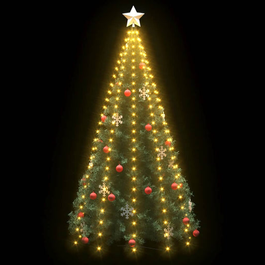 Warmwitte Kerstboomverlichting met 250 LED's voor een Boom van 250 cm