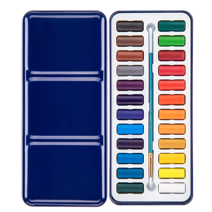 AquarelStart Schilderpakket voor Beginners met Werkboek en Verf