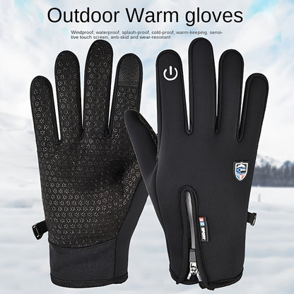 Verwarmbare USB Winterhandschoenen met Touchscreen - Waterdicht & Winddicht