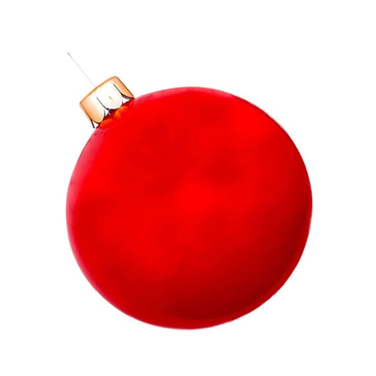 KerstBol Opblaasbare Kerstdecoratie met Bevestigingsset