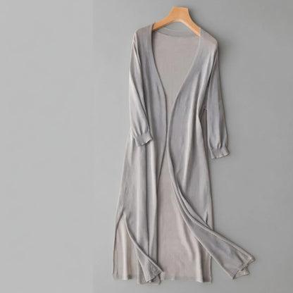 Valnera lang dames vest elegant lichtgewicht comfortabel model