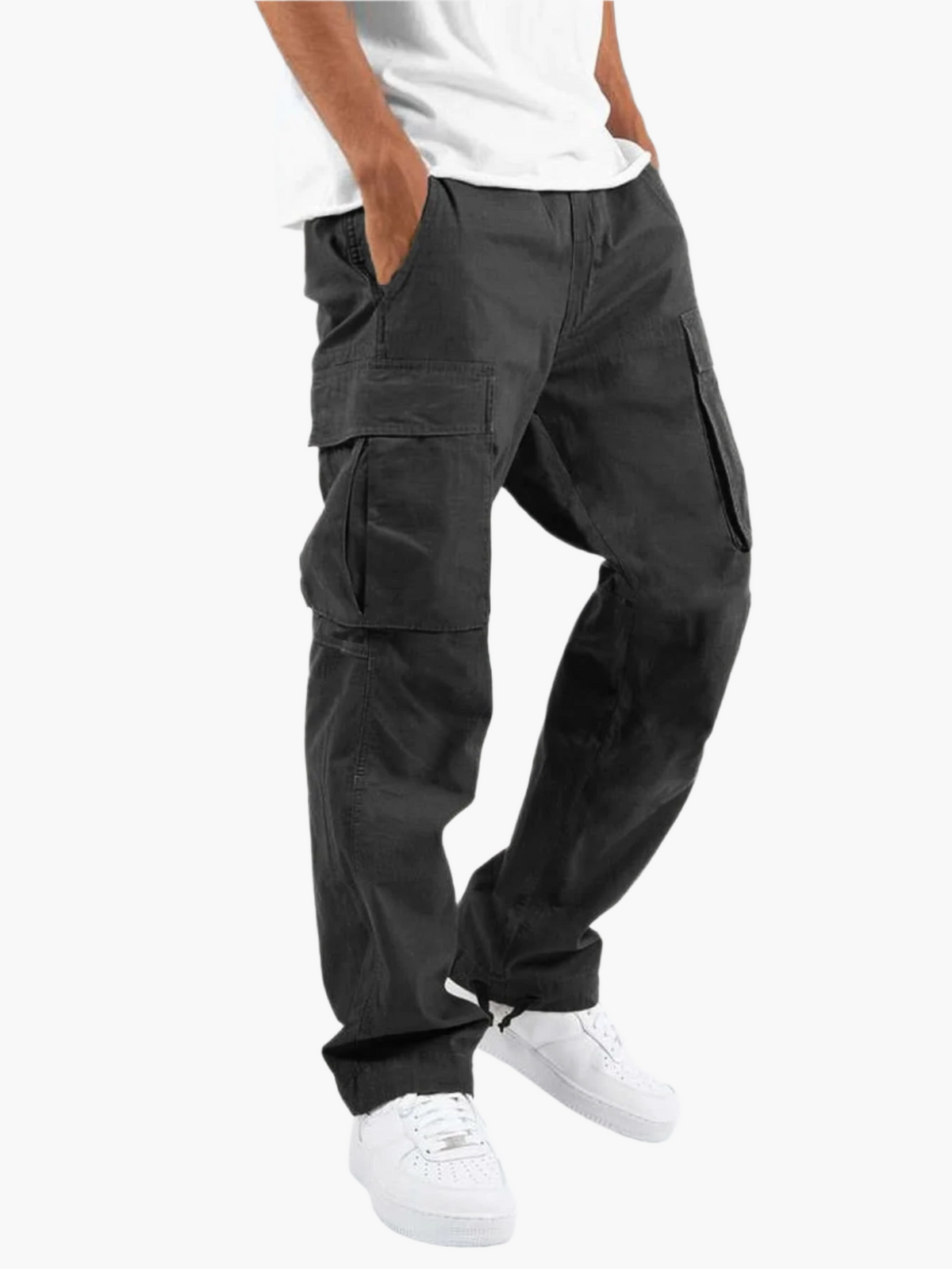 Heren Cargo Broeken – Ontspannen Streetwear Stijl voor Dagelijks Gebruik en Vrije Tijd